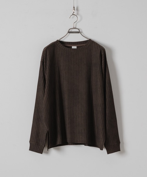 CASPER JOHN（キャスパージョン）の「Over dye rattling long T-shirts/オーバーダイラトリング ロンT（Tシャツ/カットソー・メンズ・ブラック/ホワイト/ブラウン・X-SMALL/SMALL/MEDIUM/LARGE）」の17枚目の写真