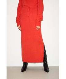 THROW by SLY（スローバイスライ）の「THROW SIDE SLIT MG L/SK サイド スリット ミドルゲージ ロング スリット スカート（スカート）」