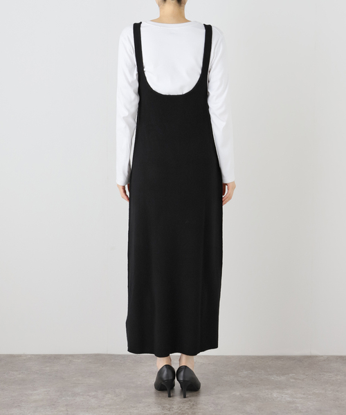 INSCRIRE（アンスクリア）の「【INSCRIRE /アンスクリア】DRESS：ワンピース（ワンピース・レディース・ブラック・SMALL）」の3枚目の写真