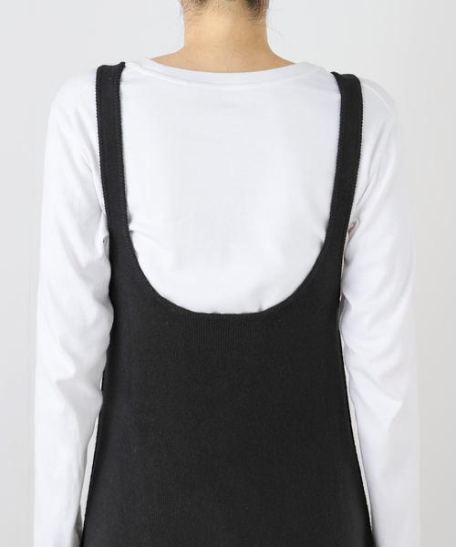 INSCRIRE（アンスクリア）の「【INSCRIRE /アンスクリア】DRESS：ワンピース（ワンピース・レディース・ブラック・SMALL）」の5枚目の写真