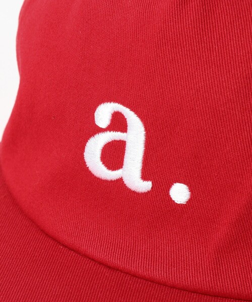 B:MING by BEAMS（ビーミングバイビームス）の「ambiance / Logo Cap（キャップ・メンズ・ブラック/レッド・ONE SIZE）」の17枚目の写真
