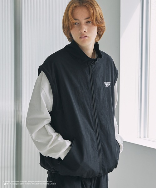 【セール】【Reebok別注】4wayリバーシブル裏フリースデタッチャブルブルゾン（ブルゾン）｜Reebok（リーボック）