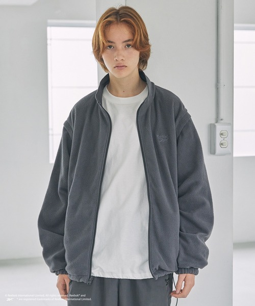 【セール】【Reebok別注】4wayリバーシブル裏フリースデタッチャブルブルゾン（ブルゾン）｜Reebok（リーボック）