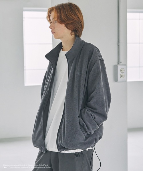 【セール】【Reebok別注】4wayリバーシブル裏フリースデタッチャブルブルゾン（ブルゾン）｜Reebok（リーボック）