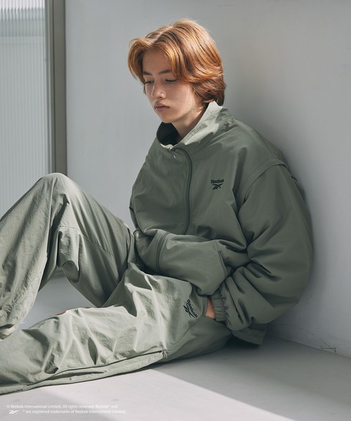 【セール】【Reebok別注】4wayリバーシブル裏フリースデタッチャブルブルゾン（ブルゾン）｜Reebok（リーボック）