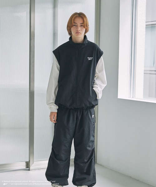 セール】【Reebok別注】4wayリバーシブル裏フリース