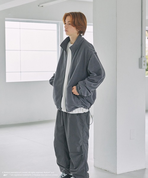 セール】【Reebok別注】4wayリバーシブル裏フリース