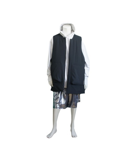 SISE（シセ）の「SISE PULLER VEST（ダウンベスト・メンズ・ブラック・FREE）」の9枚目の写真