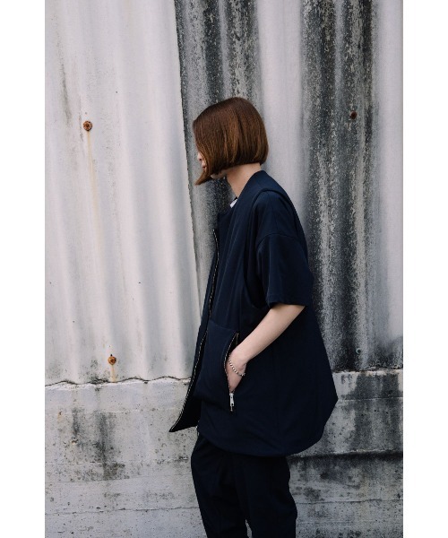 SISE（シセ）の「SISE PULLER VEST（ダウンベスト・メンズ・ブラック・FREE）」の3枚目の写真