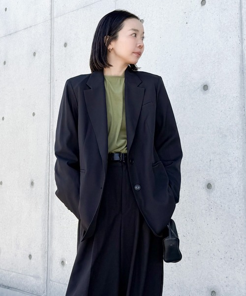 オーバーサイズテーラードジャケット【セットアップ対応可