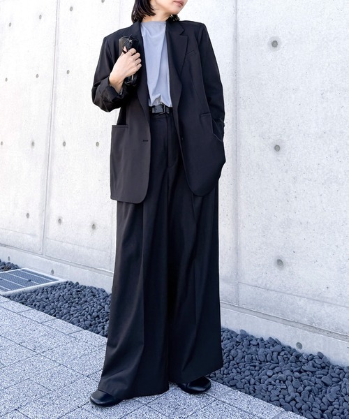 セール】オーバーサイズテーラードジャケット【セットアップ対応可