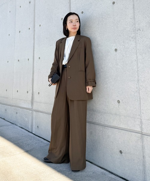 オーバーサイズテーラードジャケット【セットアップ対応可