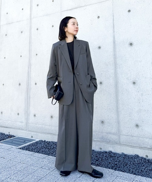 セール】オーバーサイズテーラードジャケット【セットアップ対応可