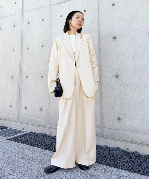 オーバーサイズテーラードジャケット【セットアップ対応可