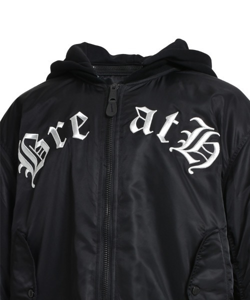 【BREATH×F.M.C.D】3WAY OLDENGLISH LOGO BOMBER JACKET