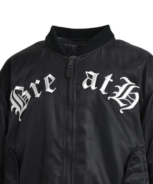 【BREATH×F.M.C.D】3WAY OLDENGLISH LOGO BOMBER JACKET