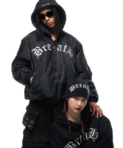 【BREATH×F.M.C.D】3WAY OLDENGLISH LOGO BOMBER JACKET