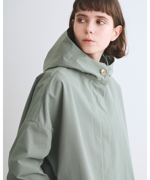 Traditional Weatherwear（トラディショナルウェザーウェア）の「MALTON HOOD（その他アウター・レディース・グリーン系その他/ブルー系/ネイビー系・32/30）」の7枚目の写真