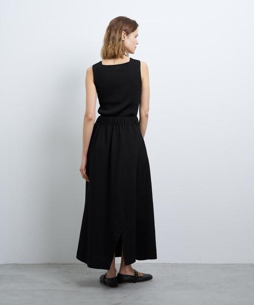 LANVIN en Bleu(ランバンオンブルー)の「リングツイードニットコンビワンピース(ワンピース・レディース・ブラック/オフホワイト・38/36)」の5枚目の写真