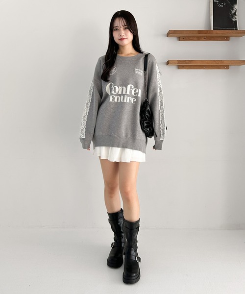 ジャガードゲームニット 290390（ニット/セーター）｜Heather