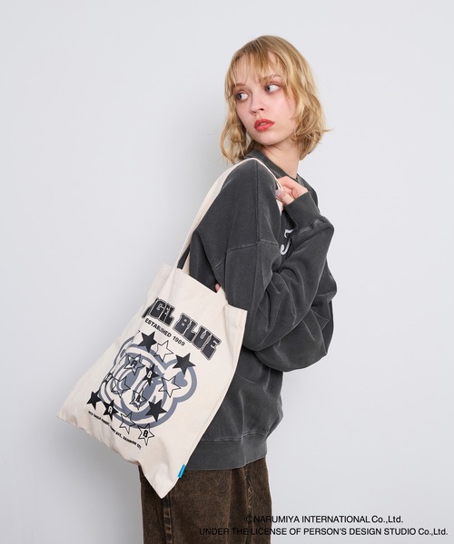 apres jour mignon(アプレジュールミニョン)の「【ANGEL BLUE×apresjour mignonコラボ】トートバッグ【ZOZOTOWN限定アイテム】(トートバッグ・レディース・ナチュラル/アイボリー・フリー)」の6枚目の写真