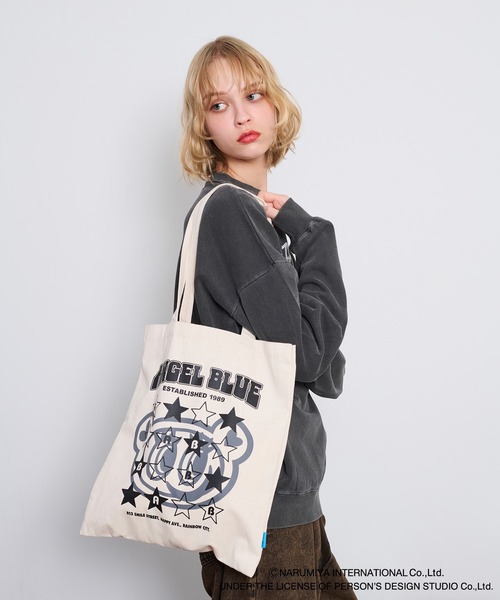 apres jour mignon(アプレジュールミニョン)の「【ANGEL BLUE×apresjour mignonコラボ】トートバッグ【ZOZOTOWN限定アイテム】(トートバッグ・レディース・ナチュラル/アイボリー・フリー)」の8枚目の写真