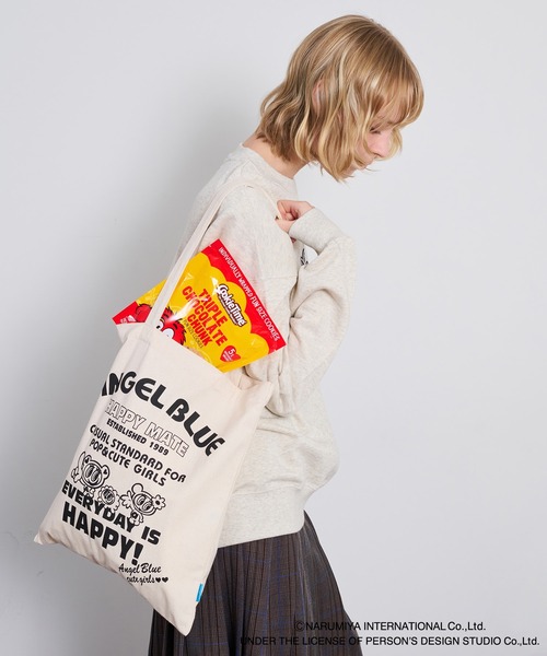apres jour mignon(アプレジュールミニョン)の「【ANGEL BLUE×apresjour mignonコラボ】トートバッグ【ZOZOTOWN限定アイテム】(トートバッグ・レディース・ナチュラル/アイボリー・フリー)」の14枚目の写真
