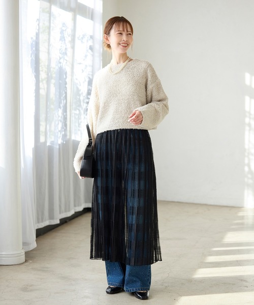 【4/5削除・最終お値下げ】Ron Herman シルクノイルニットプルオーバー 4/5削除・最終お値下げ】Ron Herman シルクノイルニットプルオーバー