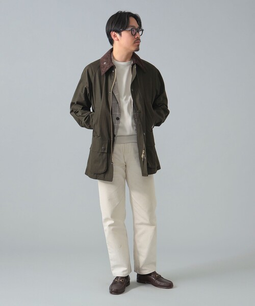 BEAMSコラボ　BEDALE CLASSIC FIT ピーチスキン BEAMS MEN｜【別注】Barbour / BEDALE CLASSIC FIT ピーチスキン
