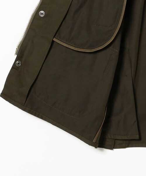 BEAMS F（ビームスエフ）の「【別注】Barbour / BEDALE CLASSIC FIT ピーチスキン ジャケット（ブルゾン・メンズ・オリーブ/ブラック/ネイビー・34/42/40/38/36/44）」の12枚目の写真