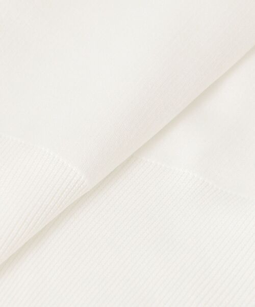 le.coeur blanc(ルクールブラン)の「スムースニットVネックカーディガン(カーディガン/ボレロ・レディース・ホワイト/ピンク/ブルー・38)」の21枚目の写真