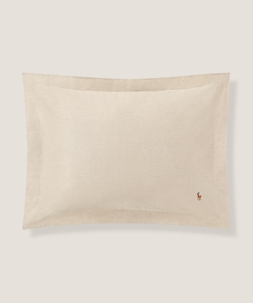 RALPH LAUREN ピローシャム オーガニック コットン オックスフォード ソリッド スタンダード