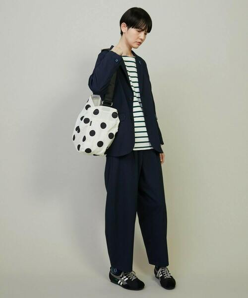 FRAPBOIS(フラボア)の「コンフォートサッカー ジャケット(テーラードジャケット・レディース・ネイビー/カーキ・2/1)」の21枚目の写真