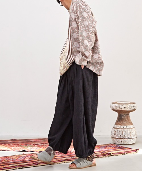 チャイハネ（チャイハネ）の「【チャイハネ】スプラムMEN'Sイージーパンツ（その他パンツ・メンズ・グリーン/ブラック/グレー・FREE）」の6枚目の写真