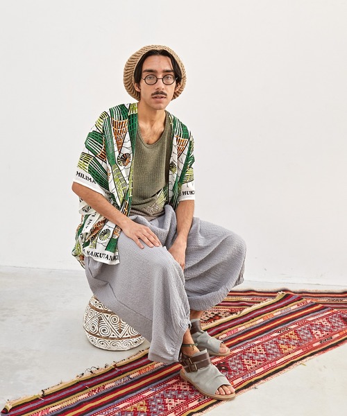 チャイハネ（チャイハネ）の「【チャイハネ】スプラムMEN'Sイージーパンツ（その他パンツ・メンズ・グリーン/ブラック/グレー・FREE）」の14枚目の写真