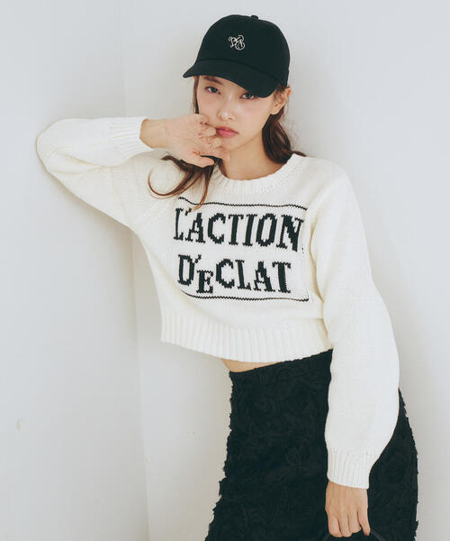 PROPORTION BODY DRESSING（プロポーションボディドレッシング）の「ロゴ刺繍キャップ / 1215184202（キャップ・レディース・ブラック/ベージュ・ﾌﾘ-）」の14枚目の写真