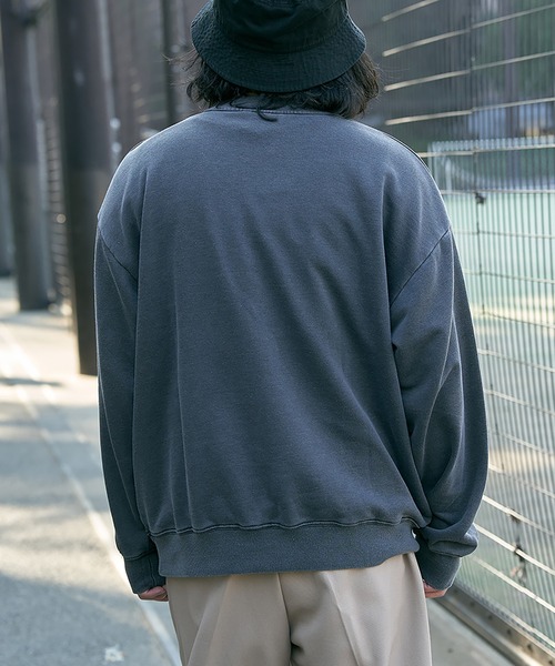 THRASHER(スラッシャー)の「THRASHER スラッシャー ピグメントスウェット(スウェット・メンズ・ホワイト/ブラック/グリーン/マスタード・M/L)」の6枚目の写真