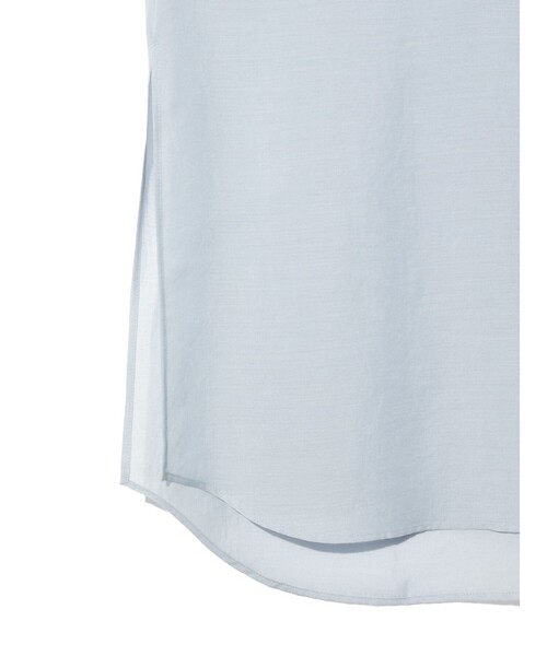 MIDIUMISOLID(ミディウミソリッド)の「MIDIUMISOLID for Ladies ドローストリングシャツ(シャツ/ブラウス・レディース・ブラック/ライトブルー/アイボリー/ピンク・FREE)」の12枚目の写真