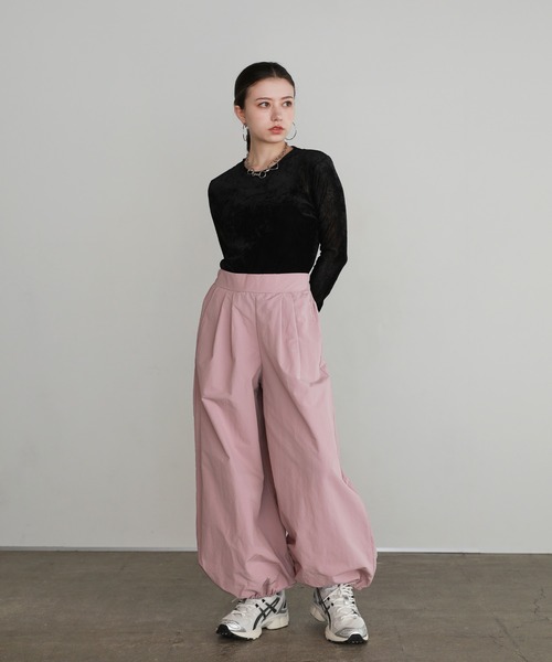 【こっこ様】js luxe☆デラヴェジャージタックバルーンパンツ JOURNAL STANDARD LUXE（ジャーナルスタンダード ラックス）の