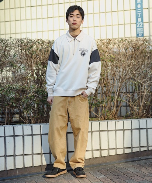 niko and...(ニコアンド)の「9oz COOLMAXライトデニムバレルパンツ【niko and ...JEANS 2025SS】(デニムパンツ・メンズ・インディゴブルー/ブラウン/ブラック・LARGE/MEDIUM)」の4枚目の写真