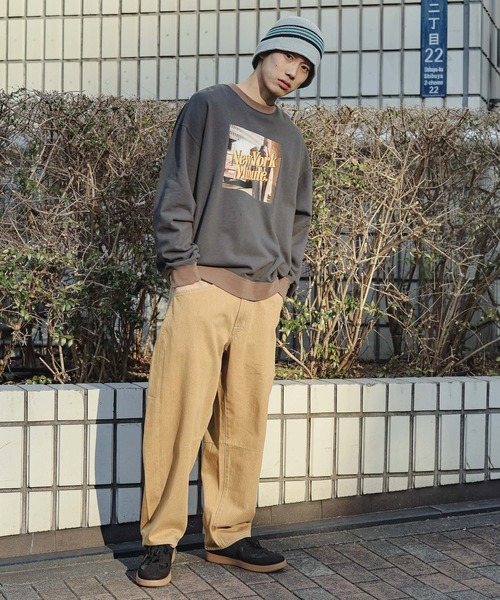 niko and...(ニコアンド)の「9oz COOLMAXライトデニムバレルパンツ【niko and ...JEANS 2025SS】(デニムパンツ・メンズ・インディゴブルー/ブラウン/ブラック・LARGE/MEDIUM)」の6枚目の写真