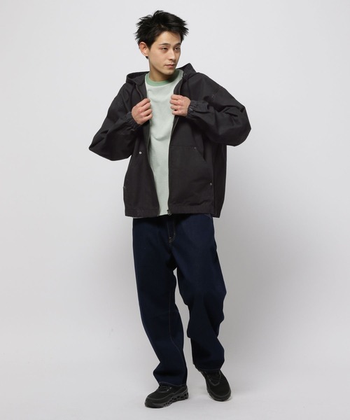 niko and...(ニコアンド)の「9oz COOLMAXライトデニムバレルパンツ【niko and ...JEANS 2025SS】(デニムパンツ・メンズ・インディゴブルー/ブラウン/ブラック・LARGE/MEDIUM)」の20枚目の写真