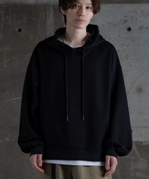 サイドスナップボタン パーカー