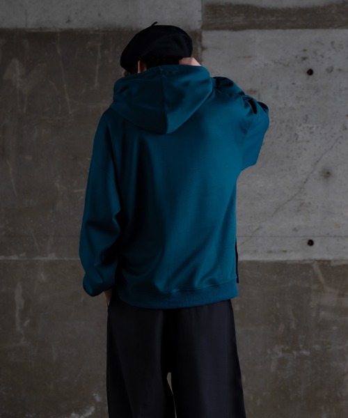 improves（インプローブス）の「サイドスナップボタン パーカー（パーカー・メンズ・ブラック/ブルー/ライトグレー/グリーン・SMALL/MEDIUM/LARGE）」の19枚目の写真