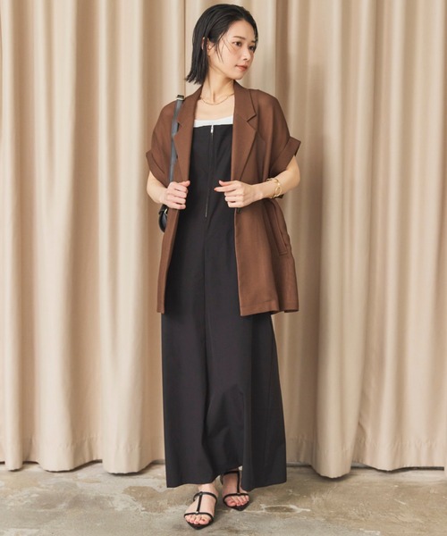 累計販売数4000枚突破】メッシュフレンチスリーブジャケット