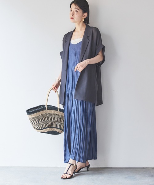 累計販売数4000枚突破】メッシュフレンチスリーブジャケット（その他