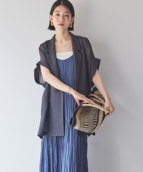 DOUX ARCHIVES｜メッシュフレンチスリーブジャケット | Rakuten