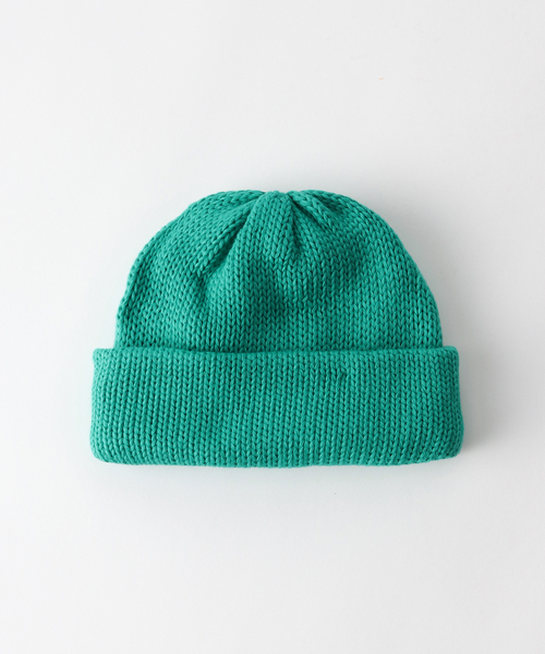 COMESANDGOES（カムズアンドゴーズ）の「【COMESANDGOES / カムズアンドゴーズ】 COTTON 3G STANDARD KNIT NO.2720 0（ニットキャップ/ビーニー・メンズ・ネイビー/グリーン系その他/ブラック/ベージュ・FREE）」の3枚目の写真