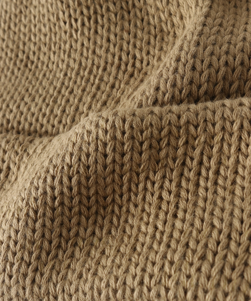 COMESANDGOES（カムズアンドゴーズ）の「【COMESANDGOES / カムズアンドゴーズ】 COTTON 3G STANDARD KNIT NO.2720 0（ニットキャップ/ビーニー・メンズ・ネイビー/グリーン系その他/ブラック/ベージュ・FREE）」の8枚目の写真
