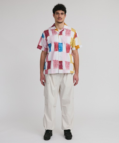 Saturdays NYC（サタデーズ ニューヨークシティ ）の「Balugo Wide Pant（カーゴパンツ・メンズ・オフホワイト/オリーブ/ブラック・L/M/S/XL）」の15枚目の写真